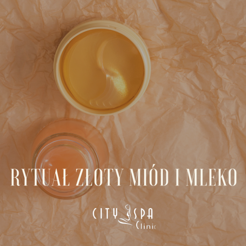 Rytuał luksusowy złoty miód i mleko